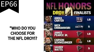 NFL Awards: DROY! Who Do You Choose!? #nfl #football #sports #nflawards