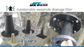 JETFilter - The maintainable weep hole drainage filter