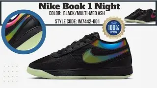 The Nike Book 1 'Night' IM7442-001 is a Hesitant OG/Unc Approved Pair