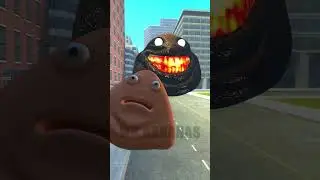 😨👾 POU RUNS FROM GIANT BLACK POU BOU! ESCAPE IN GMOD?!