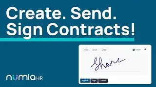 Employee Contracts Management & eSignature Capability | Numla HR