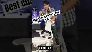 The BEST chair for better posture and lower back pain!
