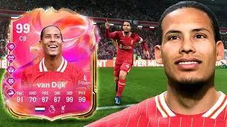 Yep, it&rsquo;s GAME OVER.. 🤯 99 FUTTIES Van Dijk FC 25 Player Review