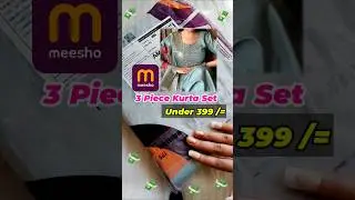 3 Piece Kurta set Meesho | Meesho kurta set haul
