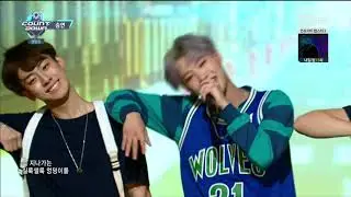 160811 Mnet M! Countdown Luizy feat Hyunsik BTOB - Baby Ride