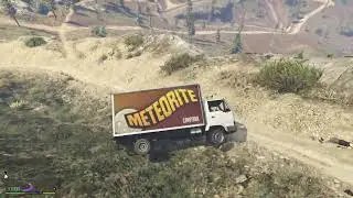 Meteorite time-GTA 5 story mode-can a Meteorite truck make it up mount chiliad-no commentary.