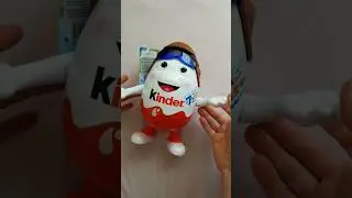 HUGE Kinder Surprise EGG which contains 7 Kinder Surprise Chocolate Eggs