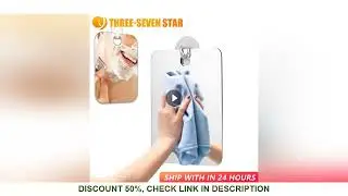 Fogless Shower Mirror For Man Shaving Acrylic Anti-Fog Shaving Mirror Wall Hanging Mirror Women Make