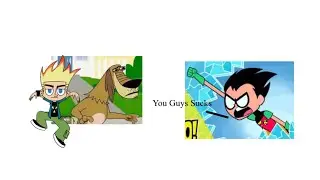 TTG Robin Insults Johnny Test And Dukey/Grounded