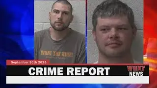 ARRESTS IN ALEXANDER COUNTY CASES, HICKORY MAN WANTED IN BURKE| WHKY News Crime Report, Tues 9/30/25