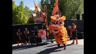 Hong De Lion Dance Performance at the Bendigo Easter Festival 20th April 2019