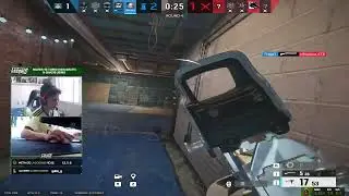 LAGONIS PRESENCIANDO O SHOW DO FRAGA COM UM 4K MONSTRO - MELHORES MOMENTOS RAINBOW SIX SIEGE