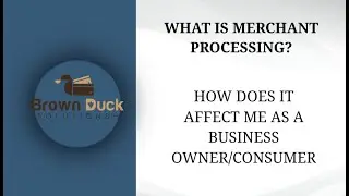What is Merchant Processing/ Credit Card Processing and the pros of selling merchant services.