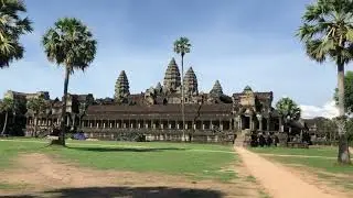 Angkor Wat temple during Covid 19 by local guide