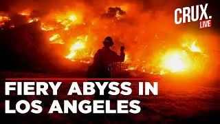 Los Angeles Fire Live Updates | LIVE LA Fires From Above | California Wildfire Live | Palisades Fire