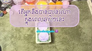 តើអ្នកនឹងបាន ជួបនរណាក្នុងពេកឆាប់ៗនេះ ? - Tarot reading 