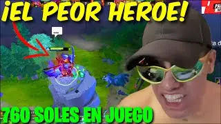 PROBANDO el NUEVO HÉROE de DOTA | 760 SOLES en Apu3st4s