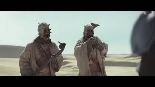 Mando talk with Tusken Raiders - The Mandalorian Season One (2019)