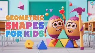 🟡 Shape Adventure for Kids! 🟦✨ | Fun Geometric Learning | Toco Tamater