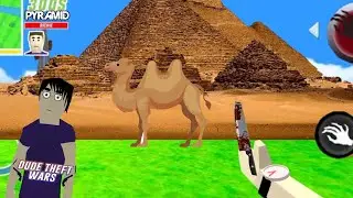 Travel to the Pyramids in Dude Theft Wars