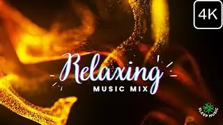 Abstract Liquid 1 Hour 4K Relaxing Screensaver for Meditation. Amazing Fluid! Relaxing Music