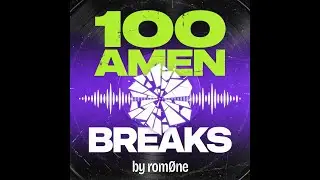 100 Amen Breaks Pack &ndash; Jungle & Drum & Bass Drum Loops (175 BPM)