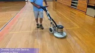 Diversey Gym Floor Seminar, powered by Bona.