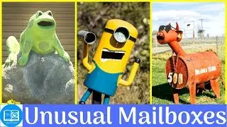 Insanely Unusual-Weird-Funny And Creative Mailboxes For Your Home | Artistic Mailbox Ideas