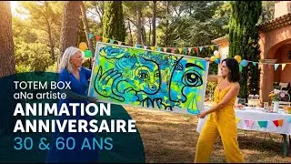 Totem box est le kit d'animation anniversaire ou mariage id&eacute;al made in France &eacute;dit&eacute; par My Art Box