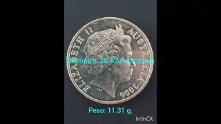 Video N. 58 Moneda 20 centavos Dollar Australiano, 2006.