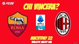 AS ROMA vs AC MILAN | Serie A 2025/26 Giornata 22