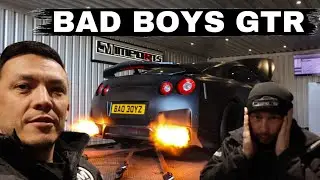 Bad Boys R35 GTR Gets Flames 🥵
