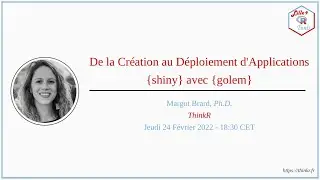 De la Création au Déploiement d’Applications {shiny} avec {golem}