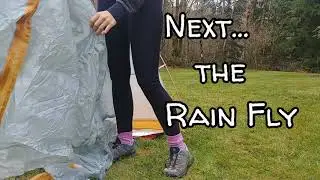My Tent and Footprint (aka) Ground Tarp. 2018 Appalachian Trail Gear.