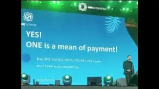 One Ecosystem Crypto currency Event , One VOYAGE & Dealshaker IT Team Speech !