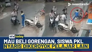 Mencekam! Detik-detik Pelajar PKL Diserbu Gerombolan Siswa Bermotor, Nyaris Dikeroyok | NTV TODAY
