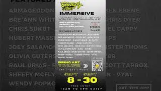 Electrifly Detroit Immersive Art Gallery #immersive #art #artgallery #immersiveartgallery #detroit