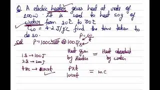 Calorimetry | numerical problem | basic concept | class 10th icse board 2026@Abhsishekphysics