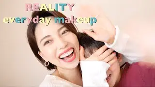 【息子も一緒！】リアルすぎる5分ぐらいで仕上げるご近所メイクしていくよ！