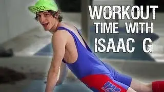 WORKOUT TIME WITH ISAAC G (80's Style Workout Video) #secretlylifting