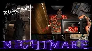Phasmophobia | Ridgeview, Point Hope & Maple Lodge | Nightmare | Solo | No Commentary | Ep 12