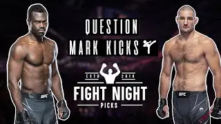 Question Mark Kicks - UFC Fight Night: Hall vs. Strickland Preview