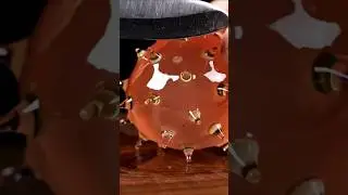 Cutting glass Prickly Pear ASMR
