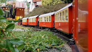 Museumsgartenbahn Werdau 20.08.2022 (3): Unterwegs mit dem Harzbulle (2x Kameramitfahrt)