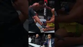 Kevin Holland Talks to Jacare Immediately Before Knocking Him Out #ufc #mma #shorts