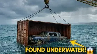 Unbelievable Discovery Blue Rolls Royce Resting 100ft Underwater