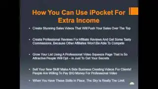 iPocket Video Review - Jeff Sollee - The Affiliate Project