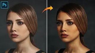 سكين تون للبشرة بالفوتوشوب | Beautiful Rich Skin Tones in Photoshop #Photoshop_tutorial