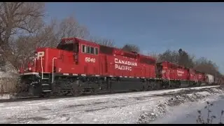 Train Highlights in Minnesota - December 2019