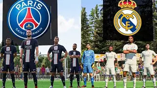 VOLTA FOOTBALL - MESSI, RONALDO, MBAPPE, ALL STARS PLAYS | PSG VS Real Madrid